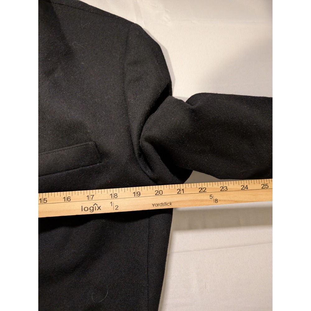 Pendleton Women's Large Black Long Wool Blazer Ja… - image 5